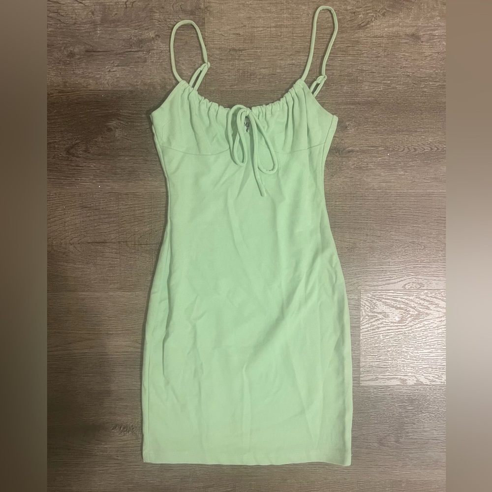 Princess Polly Romany mini dress green/size US4